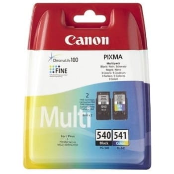 Canon PG-540 + CL-541 komplet, original / Odprodaja – Poškodovana embalaža - E-kartuse.si