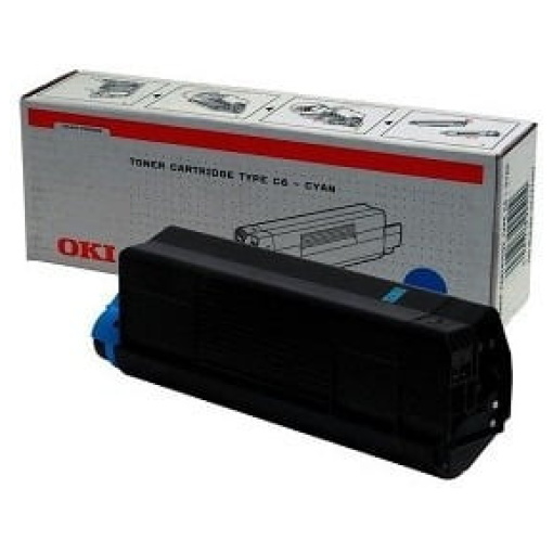 Toner OKI C5100 (42127407) modra, original - E-kartuse.si