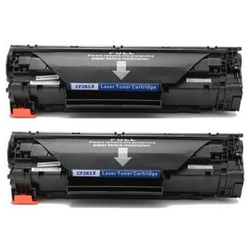 Toner za HP 83X (CF283X) dvojno pakiranje, kompatibilna - E-kartuse.si